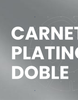 CARNET PLATINO DOBLE