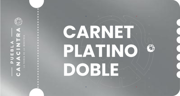 CARNET PLATINO DOBLE